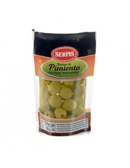 Aceitunas Verdes Rellenas Pimiento Rojo
