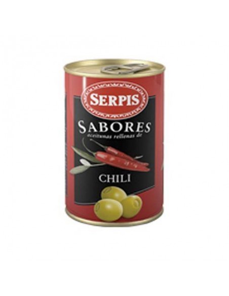 Serpis Hot Chili Stuffed Olives Serpis - 1