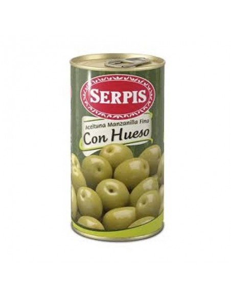 Serpis Whole Manzanilla Green Olives Serpis - 1
