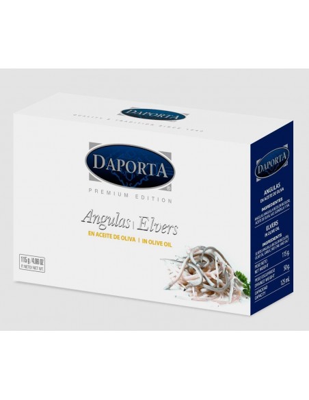 Real Baby Eels in Olive Oil