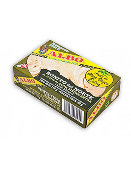 Albo White Tuna (Atlantic Bonito) in Extra Virgin Olive Oil Conservas Albo - 1