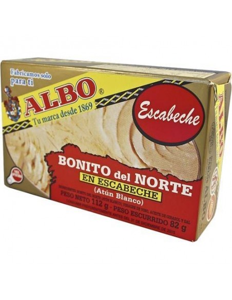 Albo White Tuna (Atlantic Bonito) in Pickled Sauce Conservas Albo - 1