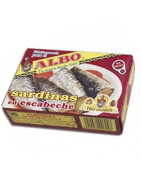 Albo Sardines in Pickled Sauce Conservas Albo - 1