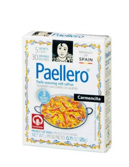 Sazonador para Paella con Azafrán Carmencita - 1