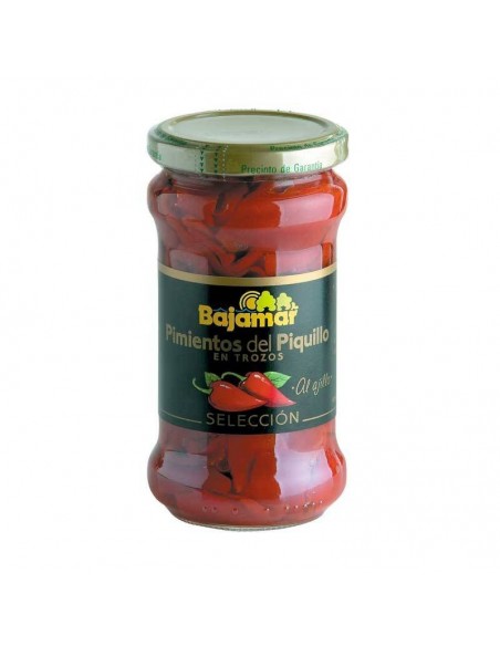 Piquillo Pepper Pieces Marinated in Olive Oil & Garlic