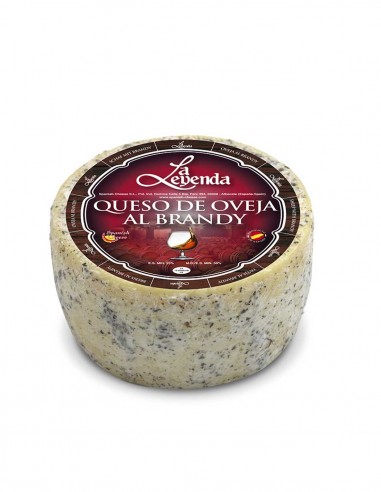Sheep's Milk Cheese Soaked in Brandy