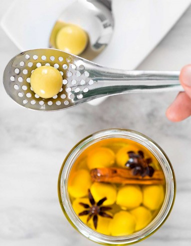 Caviaroli Cuchara Esférica con ranuras