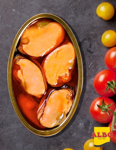 Albo Big Mussels in Pickled Sauce Giants