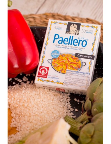 Sazonador para Paella con Azafrán