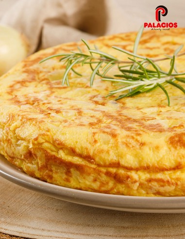 Tortilla de patata y cebolla -...
