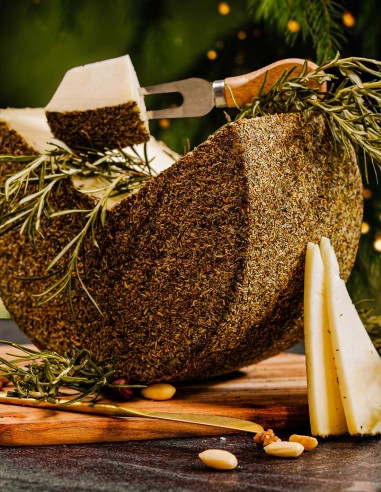 Goat's Milk Cheese With Rosemary Rind