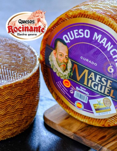 Manchego PDO Cured 6M Maese Miguel