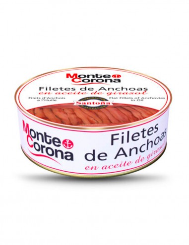 Anchovy Flat Fillets in Sunflower Oil...