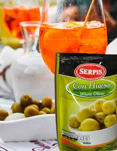 Aceitunas Verdes Enteras con hueso 100gr