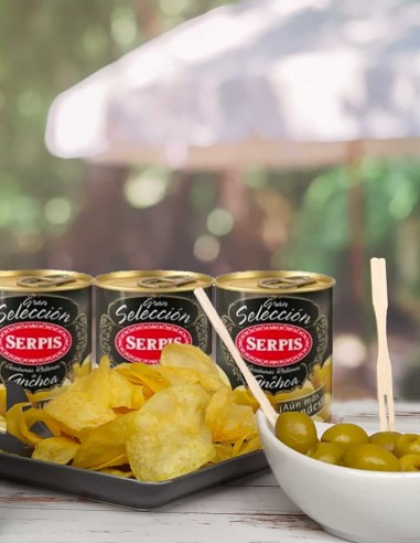 Serpis Anchovy Stuffed  Olives "Great...