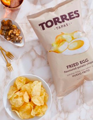 Torres Premium Potato Chips Fried Egg...