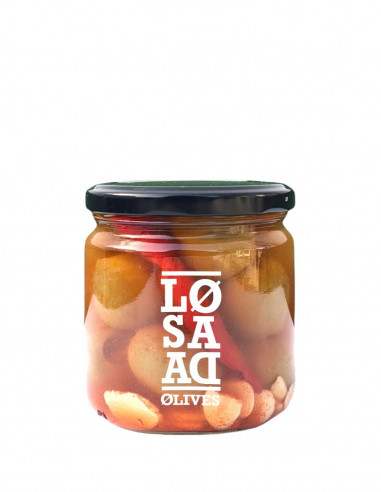 Aceitunas Gordal sin hueso con Mezcla...