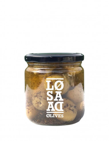 Aceitunas Gordal sin hueso Aliñadas