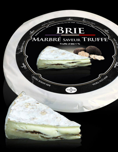 Brie Cheese with Truffle Cow’s Milk