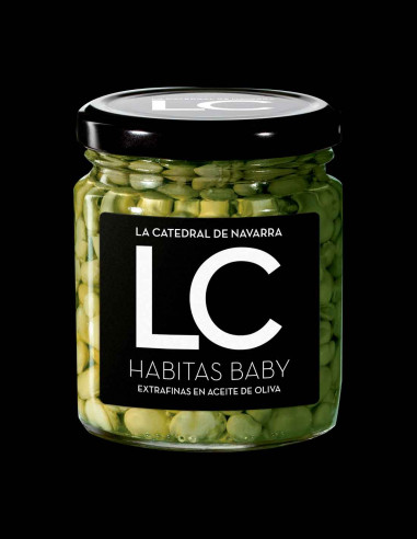 LC Baby Broad Beans in Olive Oil in...