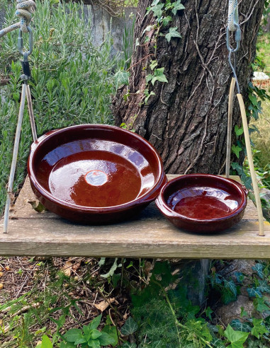 Casserole w/ Handles Caoba Color