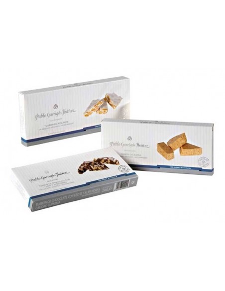 Sugarless Turrón Alicante (Hard Almond Nougat)