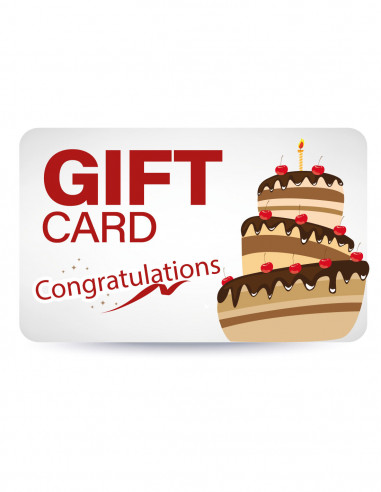 Tarjeta Regalo Felicidades! desde $25