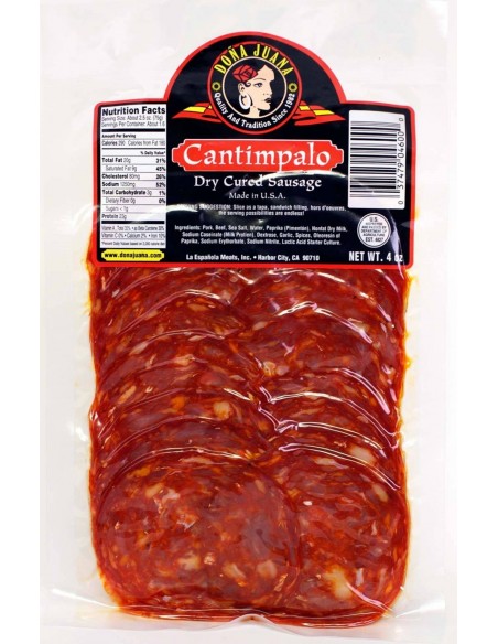 Chorizo Cantimpalo Sliced