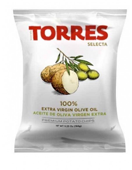 Potato Chips in Extra Virgin Olive Oil